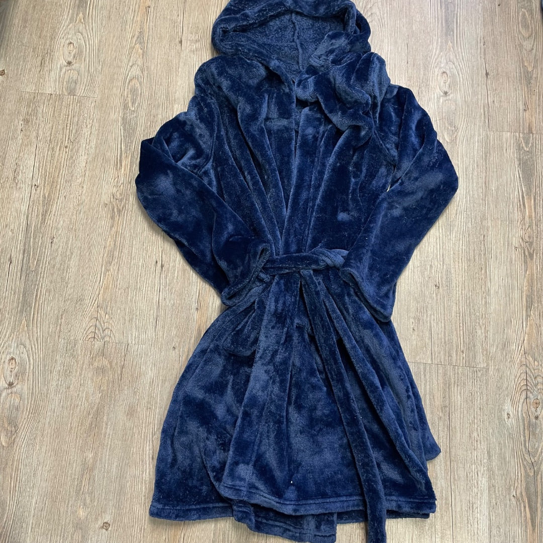 Navy Lands End Robe, 18Y