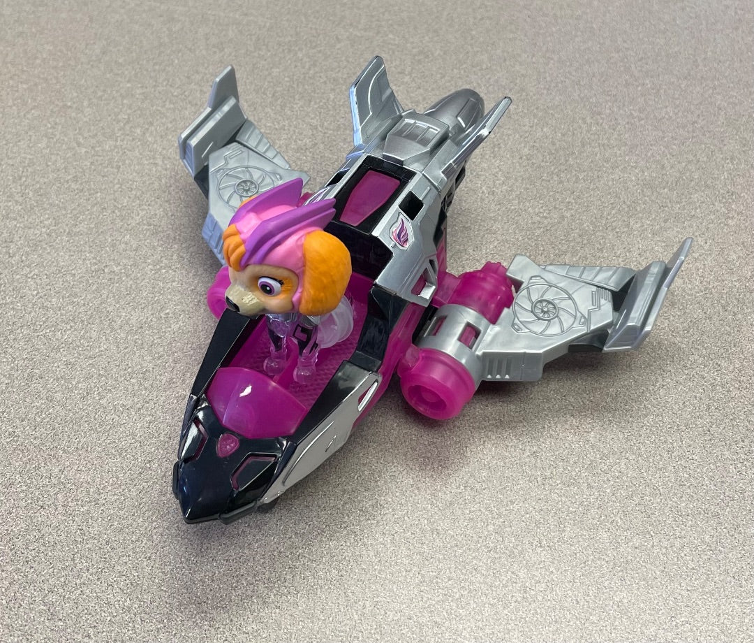 Pink  Skye Mighty Pups Set Battery Operated, 3Y+