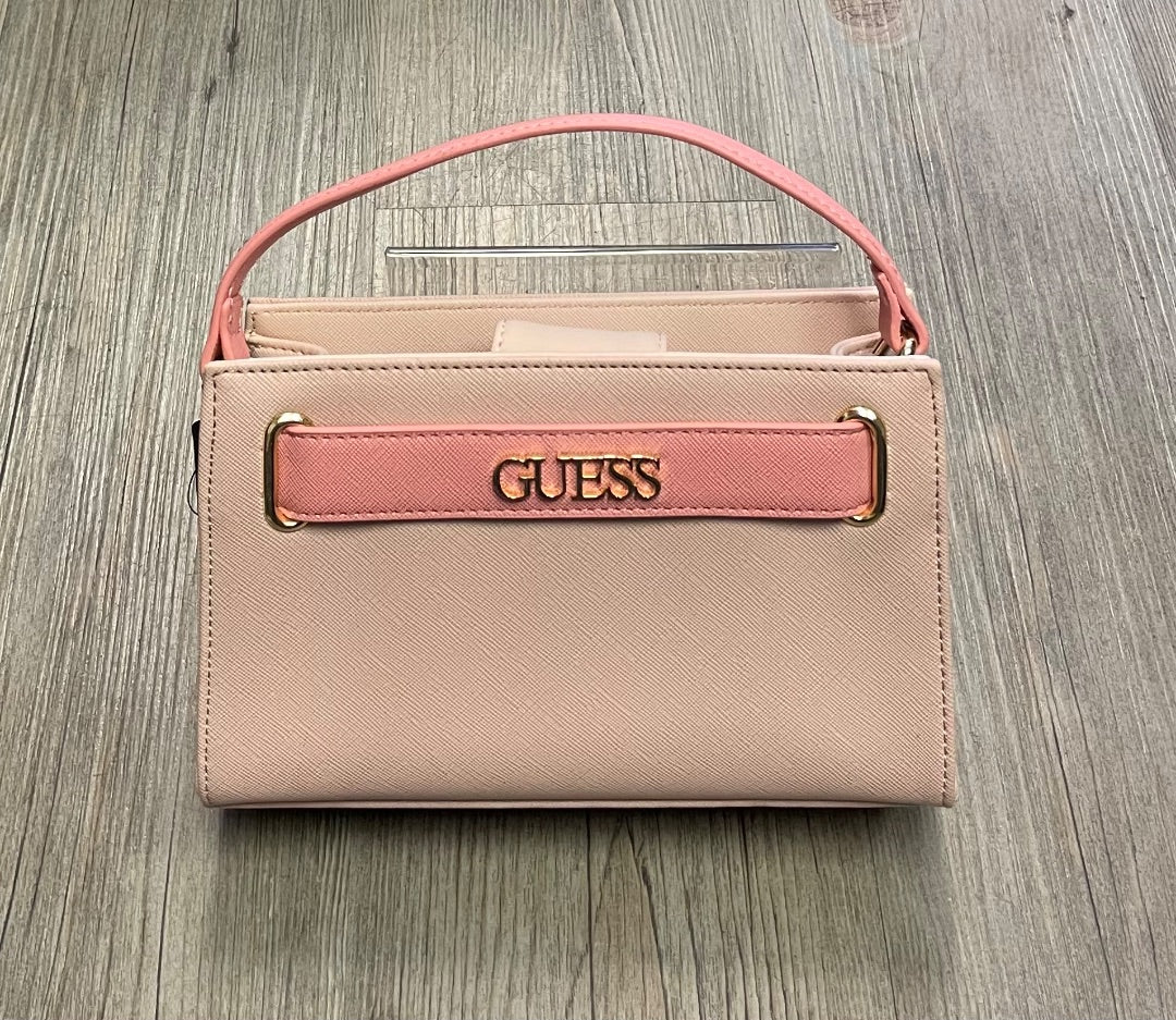 Pink Guess Penny Mini Satchel