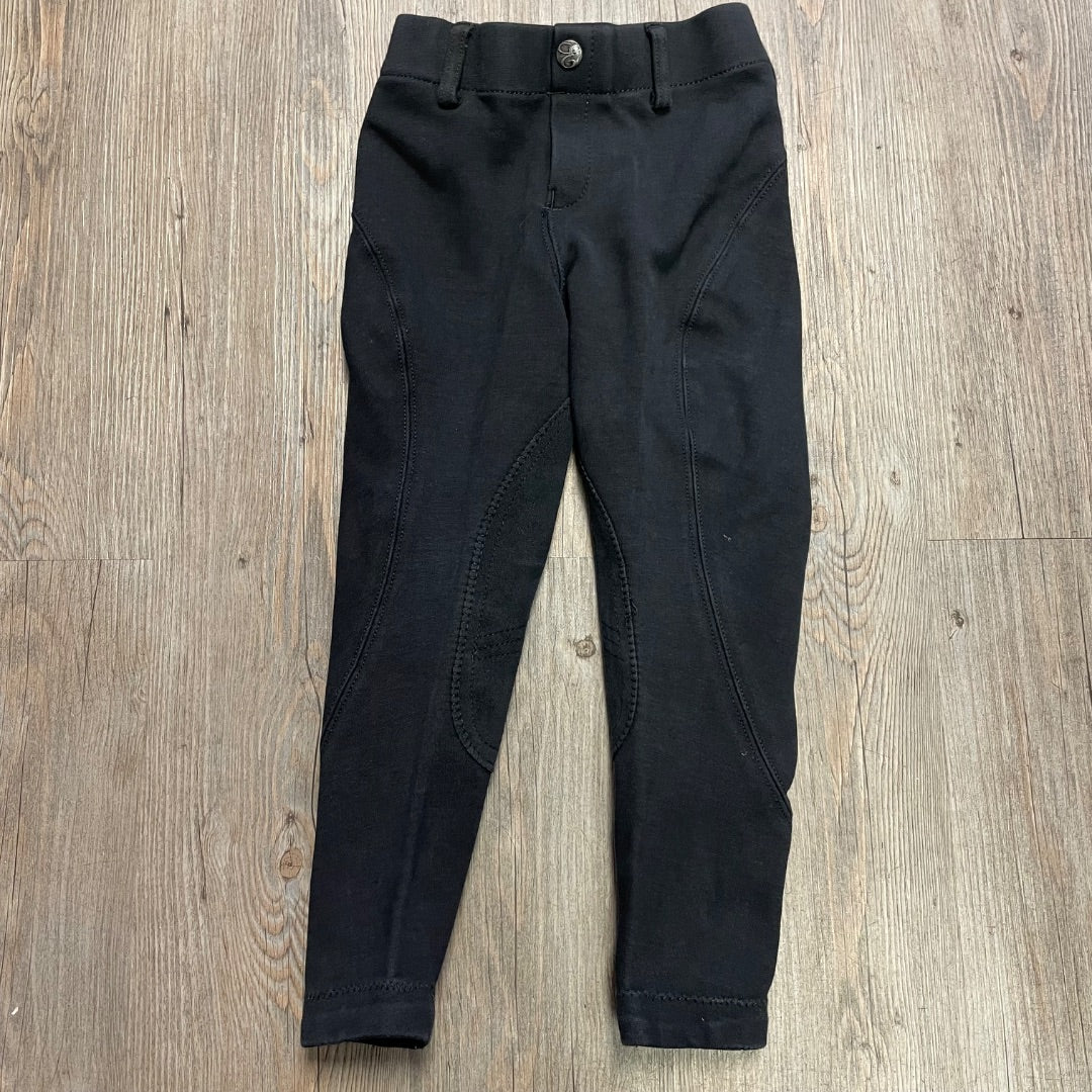 Black Elation Horse Riding pants, 4Y