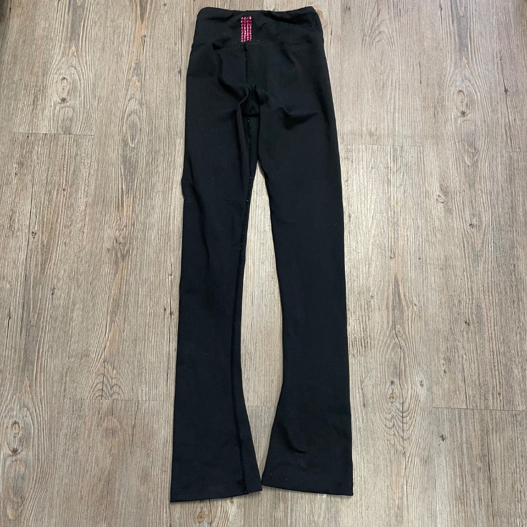 Black Chloe Noel Skating Legging, 8-9Y