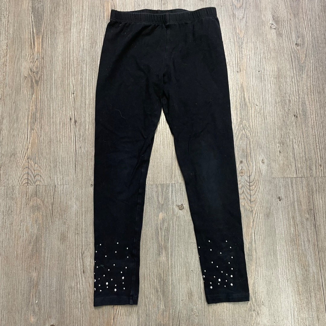 Black Childrens Place Legging, 7-8Y