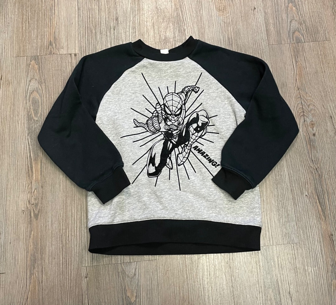 Grey,Black Joe Fresh Pullover Top, 6Y