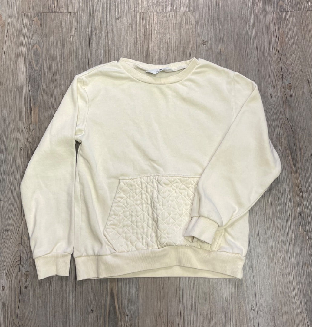 Beige H&M Pullover Top, 8-10Y