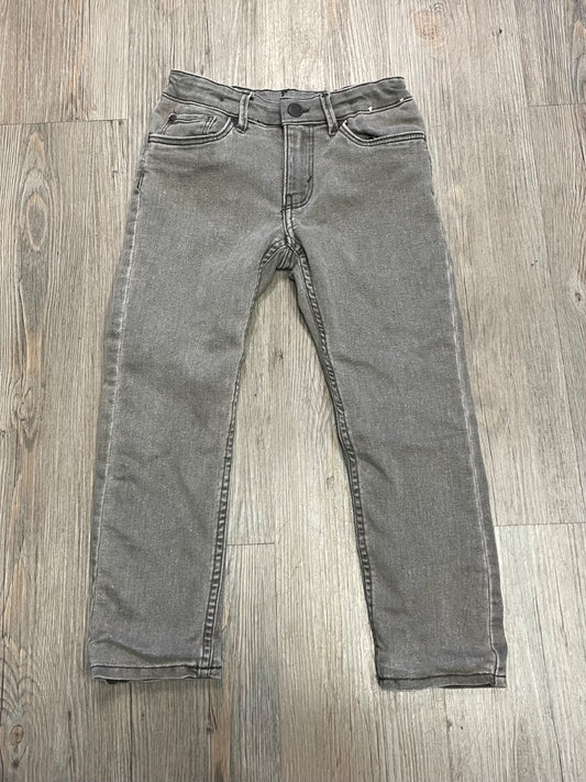 Grey H&M Skinny Fit Lined Jeans, 5-6Y