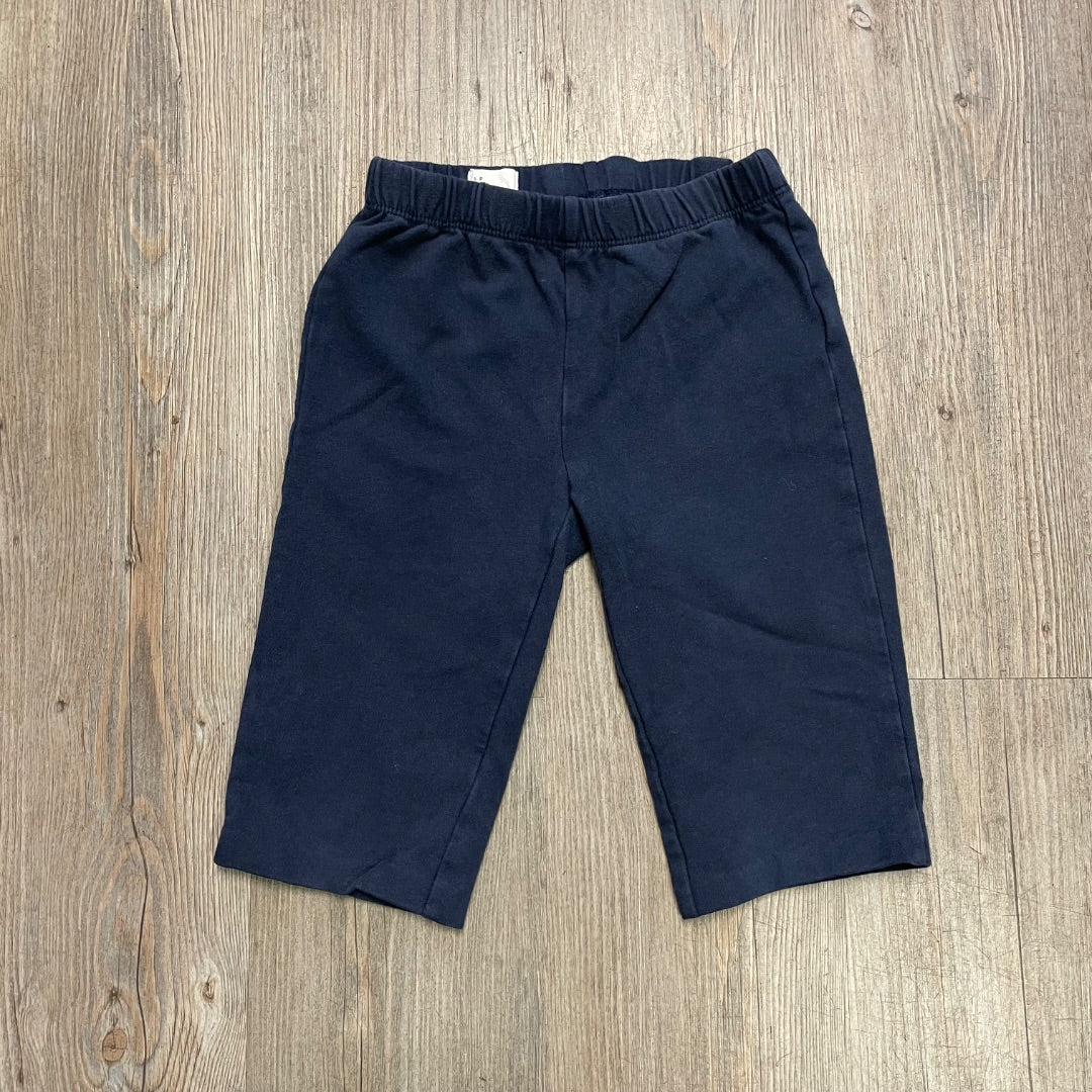 Navy Gap Capri Legging, 6-7Y