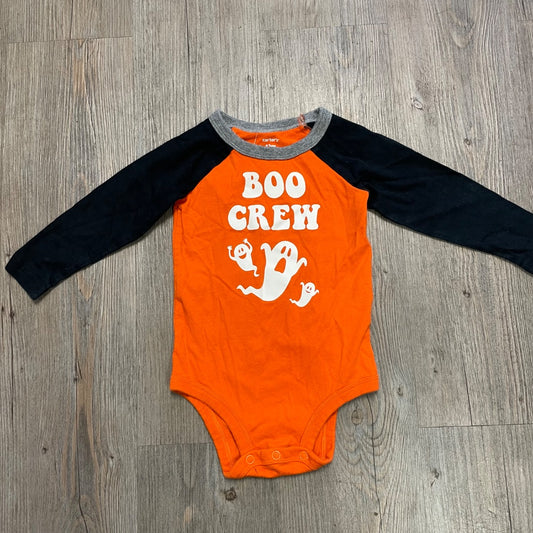 Boo Crew Carters Long Sleeve Onesie, 12M