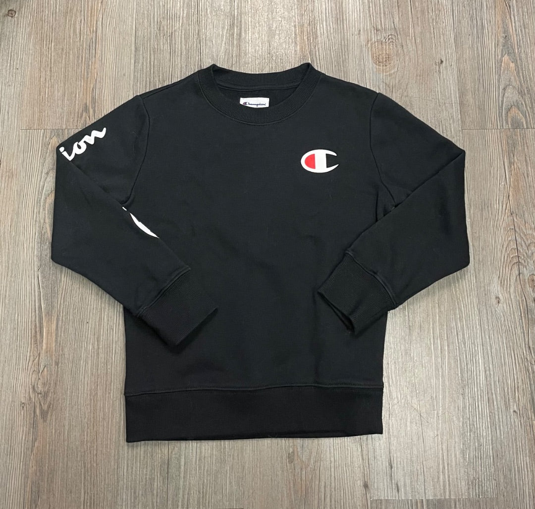 Black Champion Pullover Top, 6Y