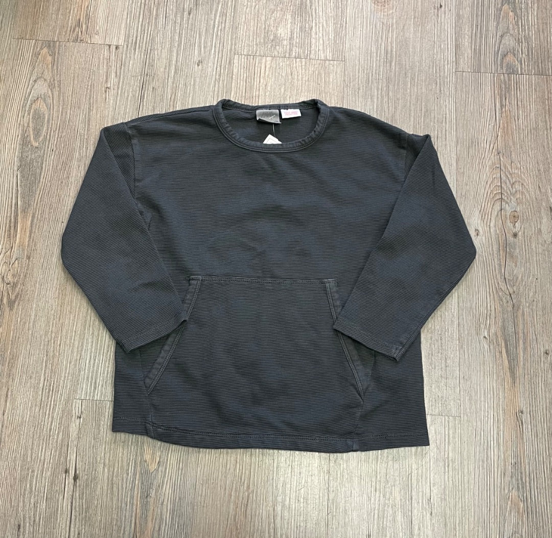 Charcoal Grey Zara Long Sleeve Top, 4-5Y