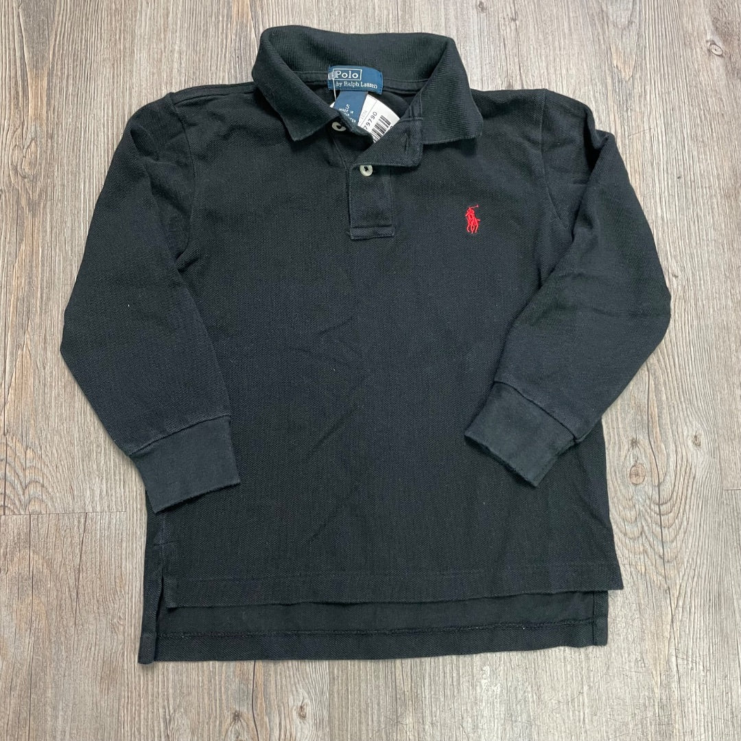 Black Polo Ralph Lauren Polo Long Sleeve, 5Y