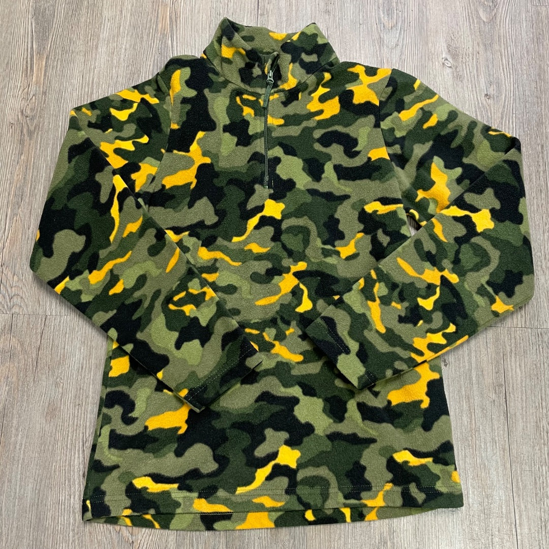 Camo Mountain Warehouse Fleece Pulllover Top, 13Y