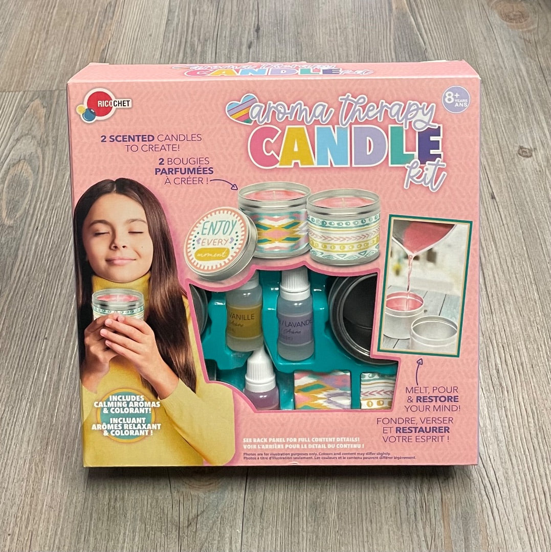 Multi Colour Ricochet Aroma Therapy Candle Kit, 8Y+
