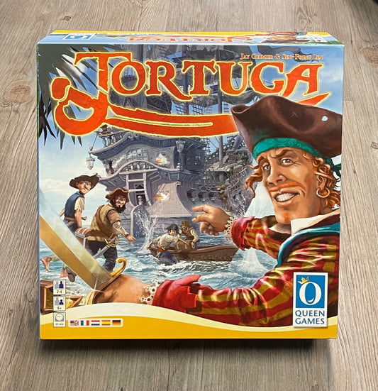 Multi Colour Queen Games Tortuga Game, 8Y+