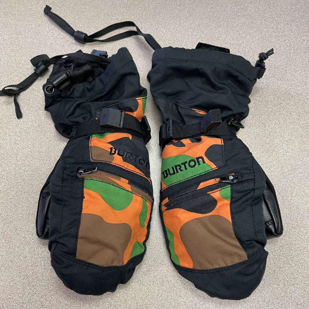 Multi Colour Burton Winter Mitts, 7Y