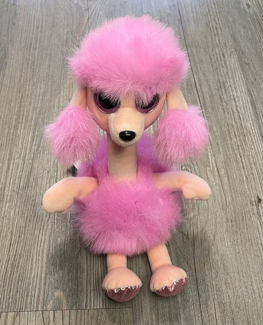 Pink Ty Beanie Boo Poddle - Camilla, Large