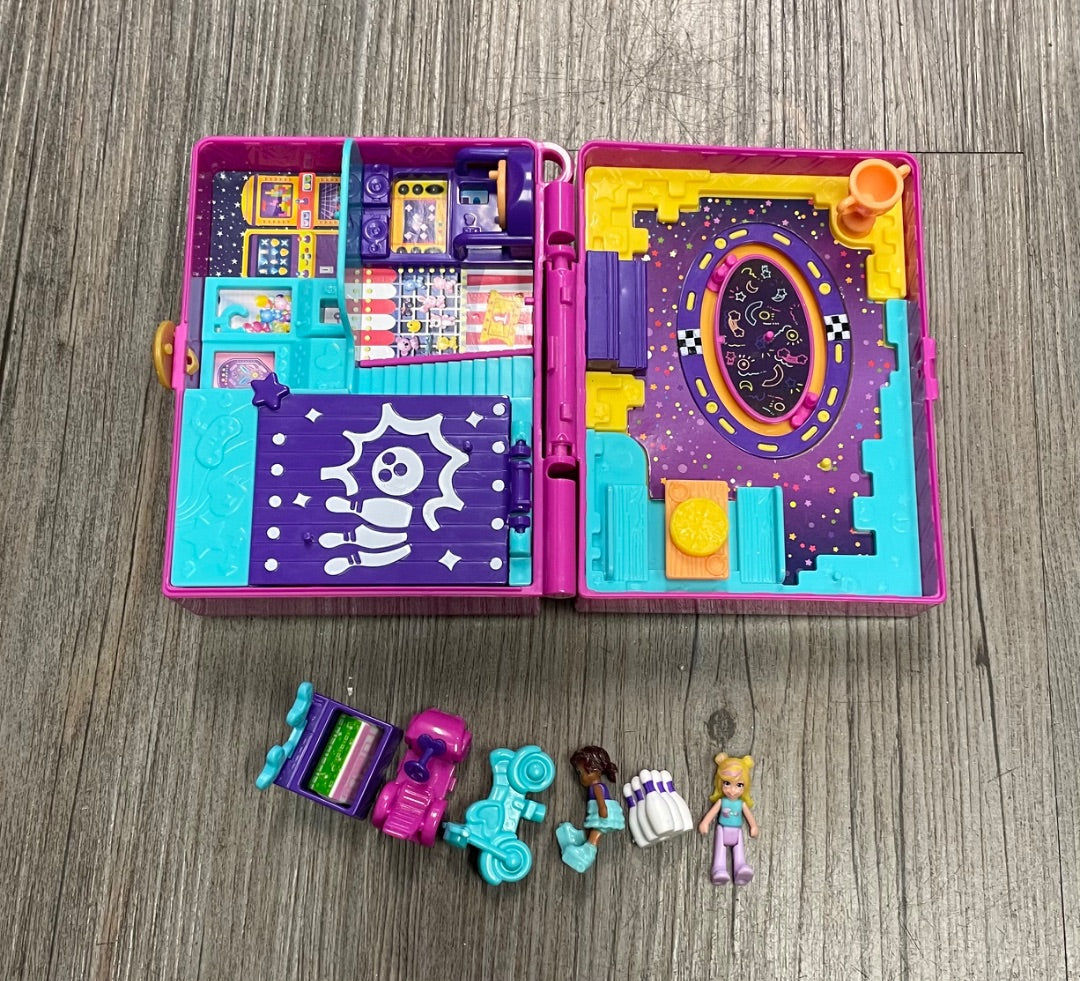 Pink  Game ConsolePolly Pockets