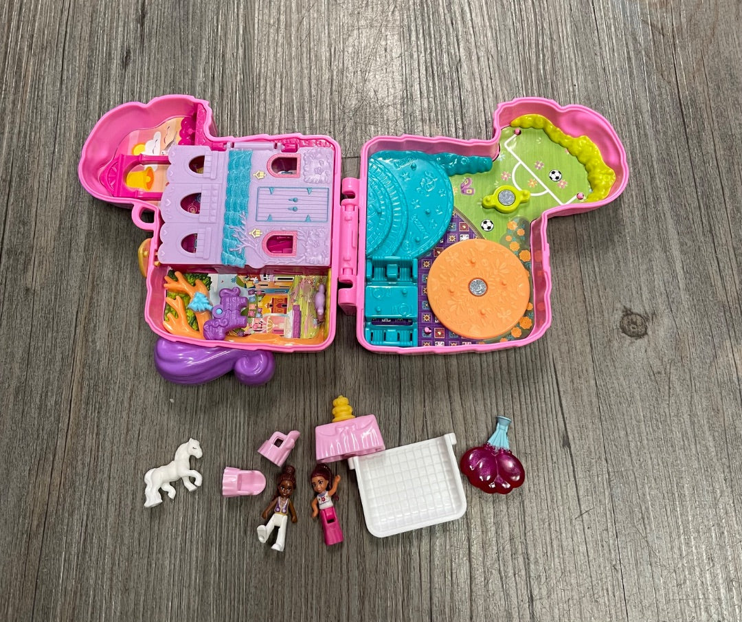 Pink  Pony Polly Pockets