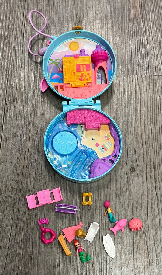 Pink  Dolphin Polly Pockets