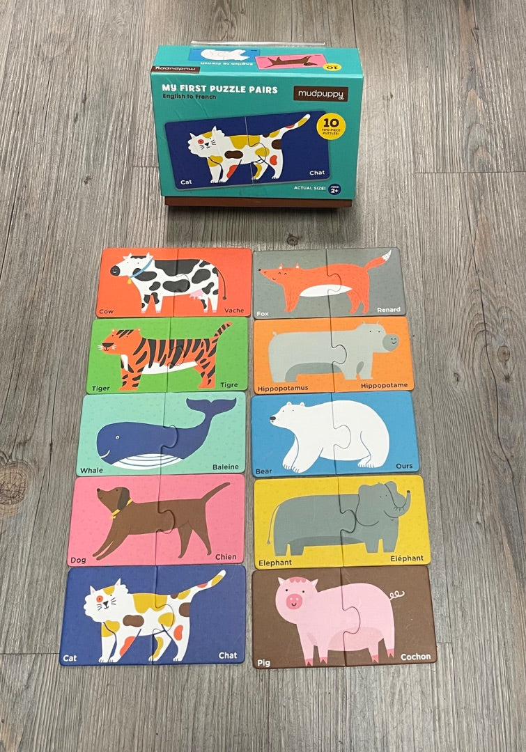 Multi Colour Mudpuppy My First Ppuzzle Pairs, 2Y+