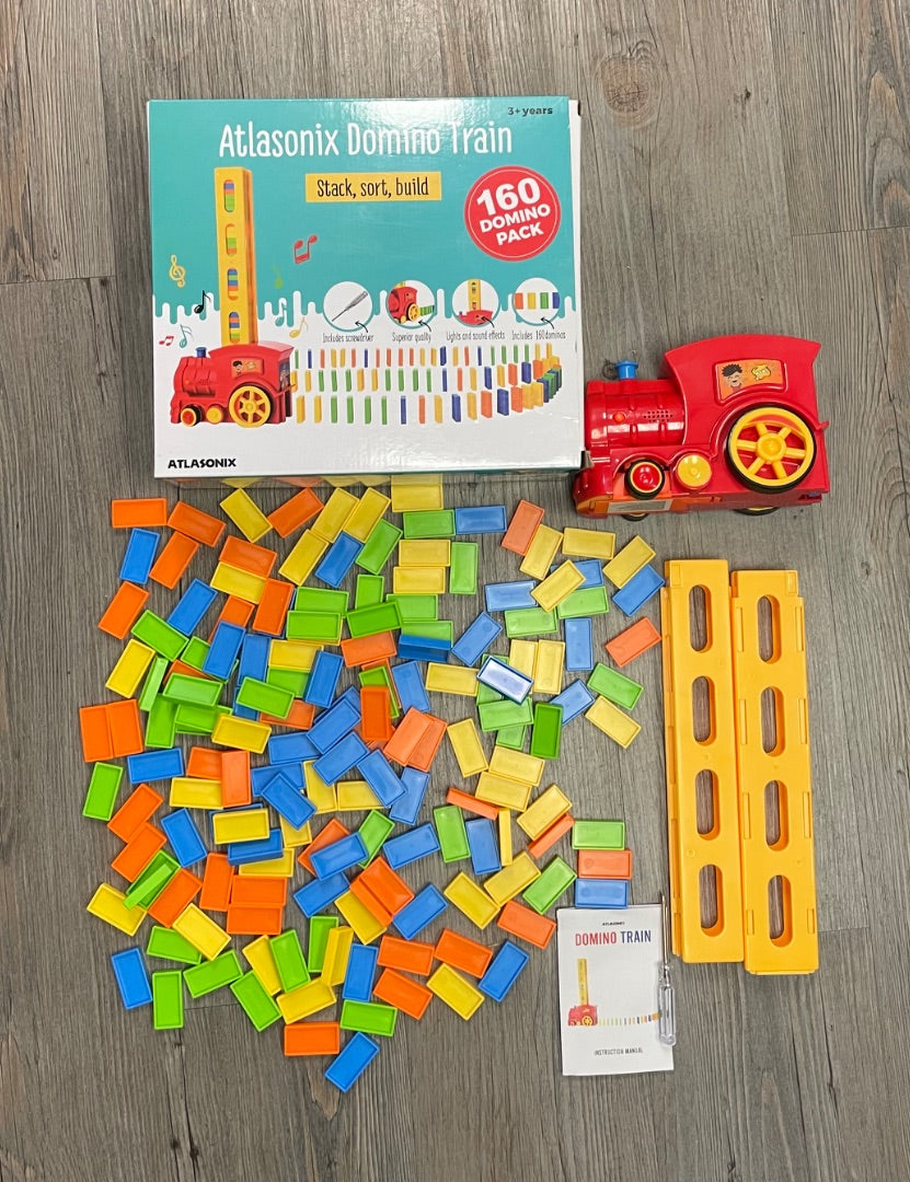 Multi Colour Atlasonix Domino Train, 3Y+
