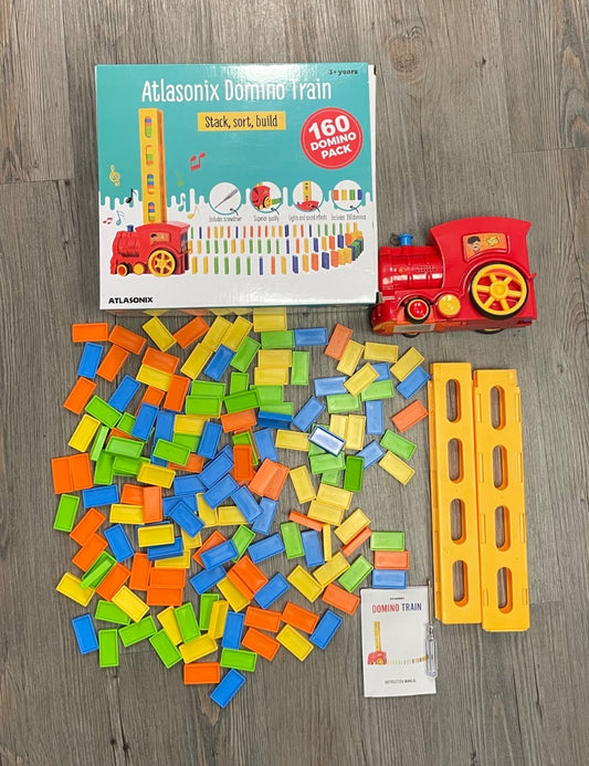 Multi Colour Atlasonix Domino Train, 3Y+