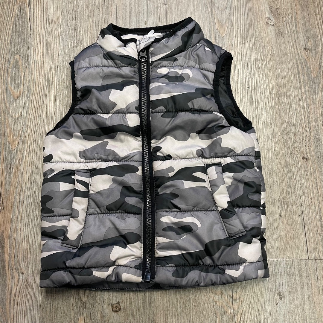 Camo Andy & Evan Winter Vest, 2Y