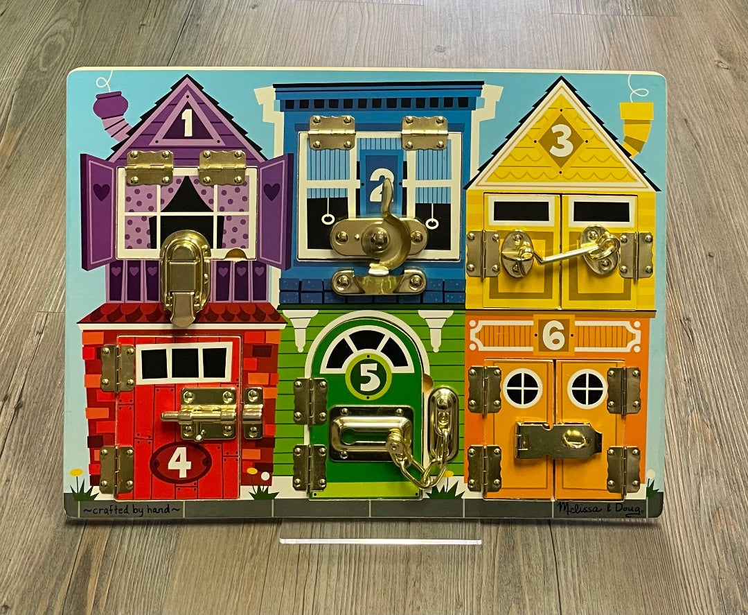 Multi Colour M&D Latches Board, 3Y+