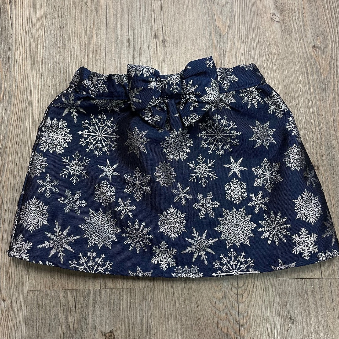 Snow Flakes Pattern Gymboree Holiday Skirt