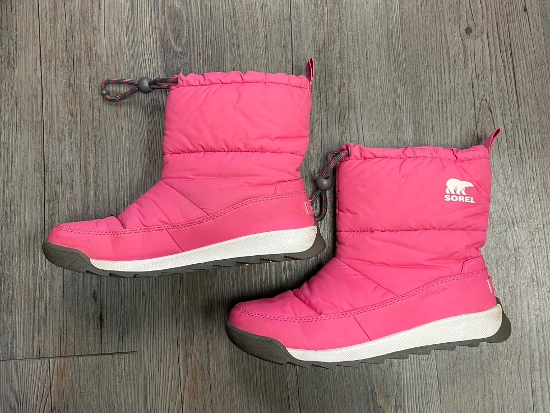 Pink Sorel Winter Boots, 5Y