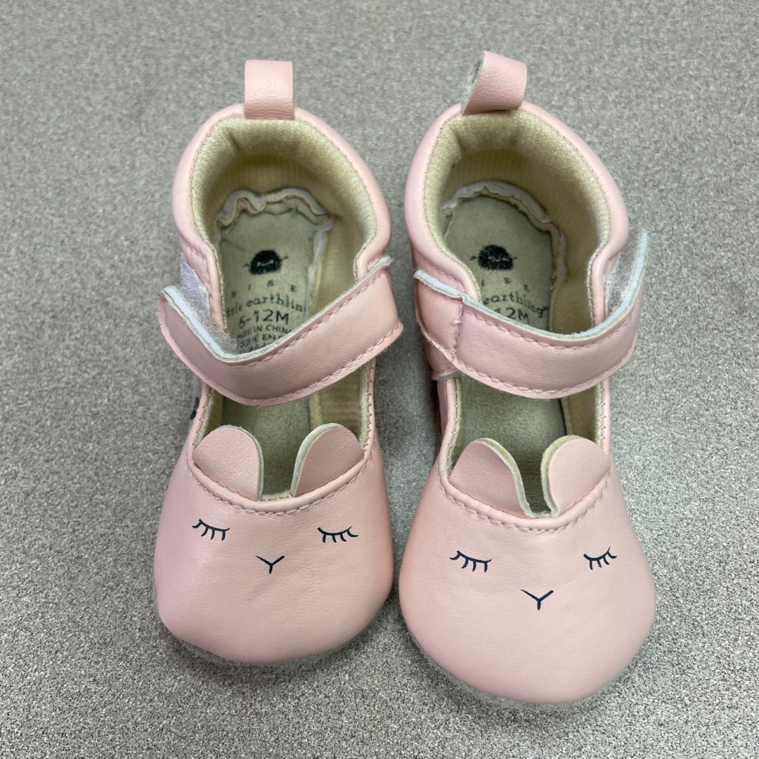 Pink Rise Little Earthling Baby Shoes, 6-12M