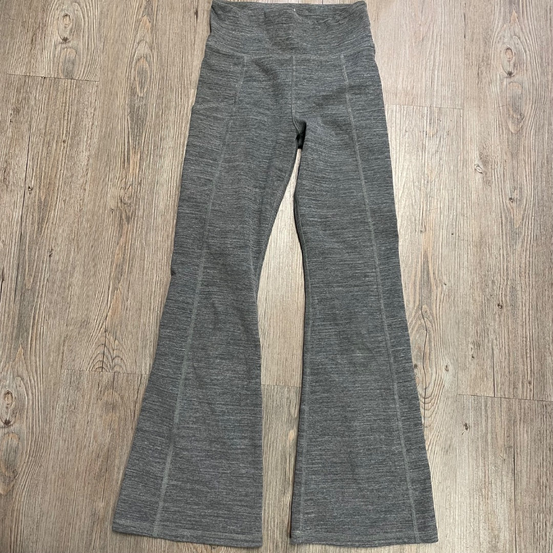 Grey Abercrombie Flare Legging, 9-10Y
