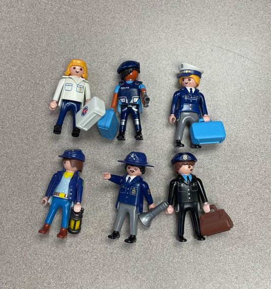 Navy/White Playmobile 6 Professionals