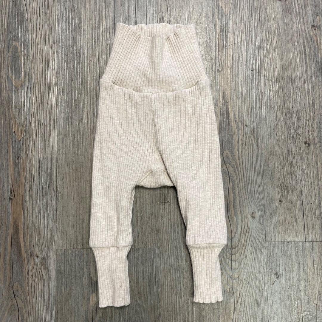 Beige  Baby Legging, 6-12M