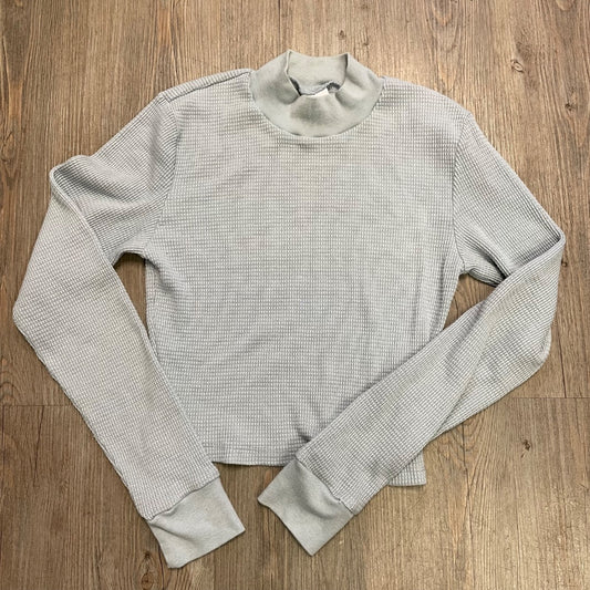 Blue TNA Long Sleeve Top, Medium