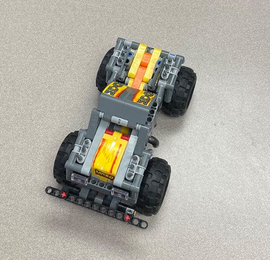 Grey Lego Monster Jam Truck