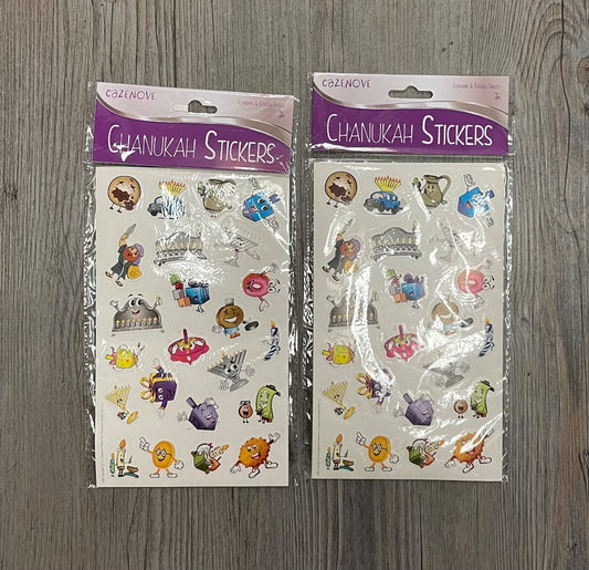 Multi Colour Ideal Chanukak Stickers, 3Y+