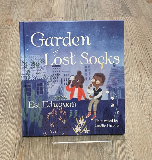 Blue  Garden Of Lost Socks, Hardcover