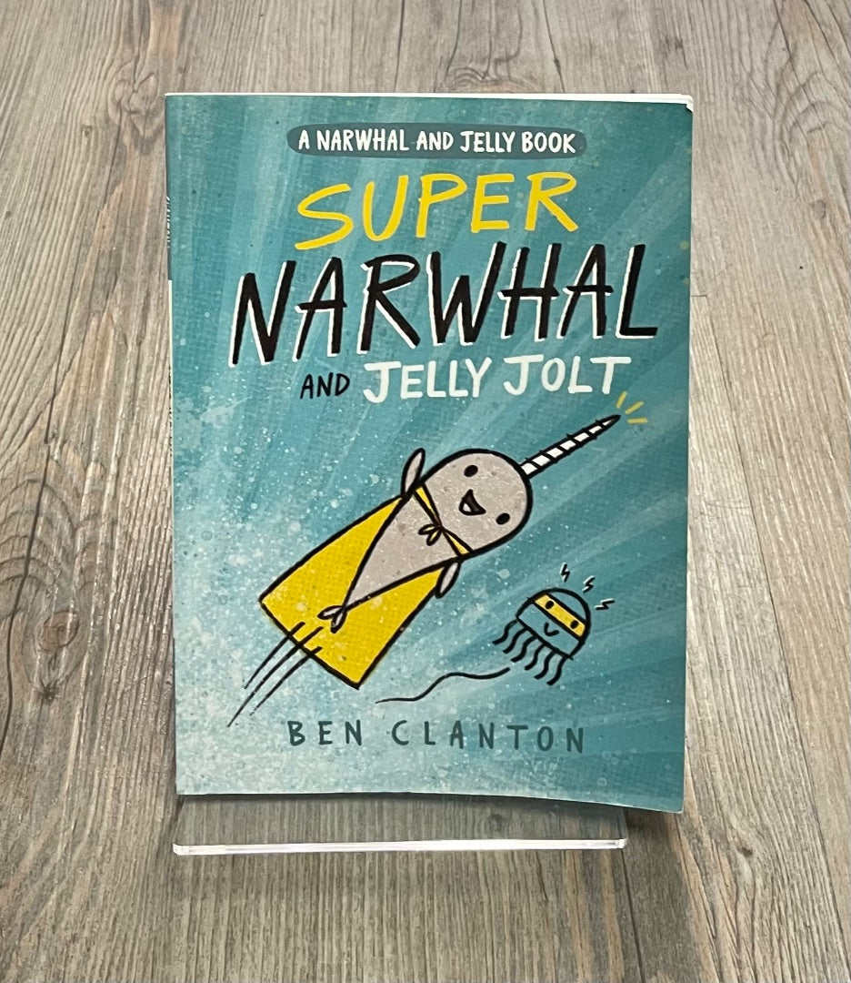 Blue  Super Narwhal And Jelly Jolt, Paperback