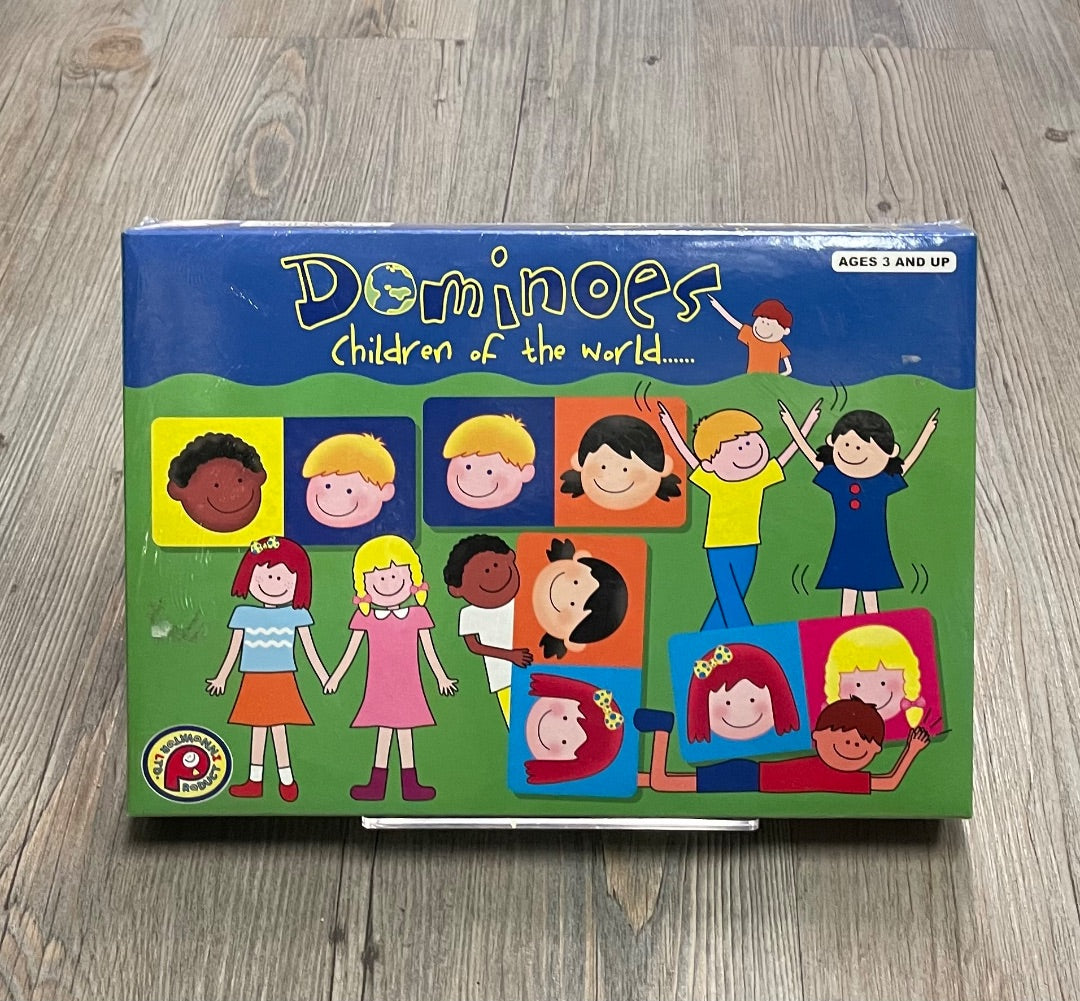 Multi  Dominoes Children Of The World, 3Y+