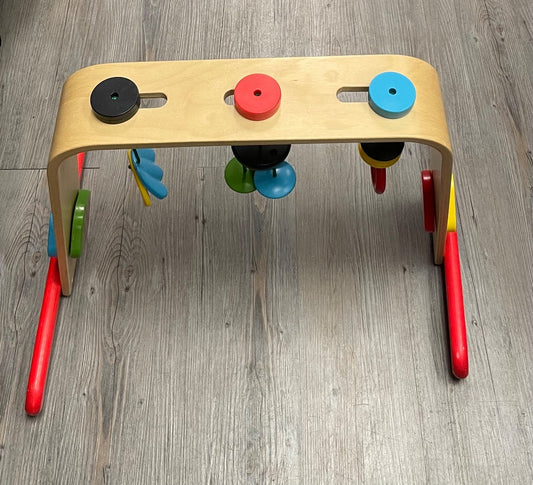 Multi Colour Ikea Leka Wooden Baby Gym