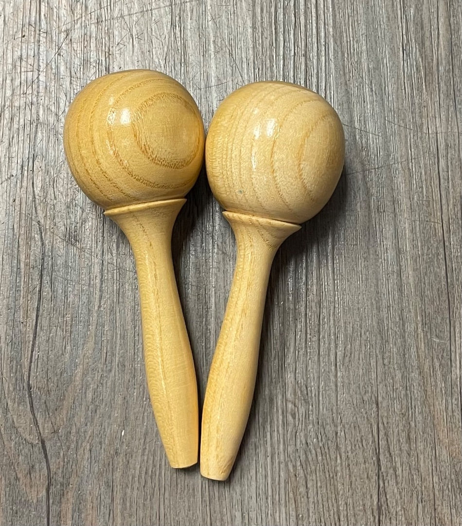 Natural  Wooden Maracas