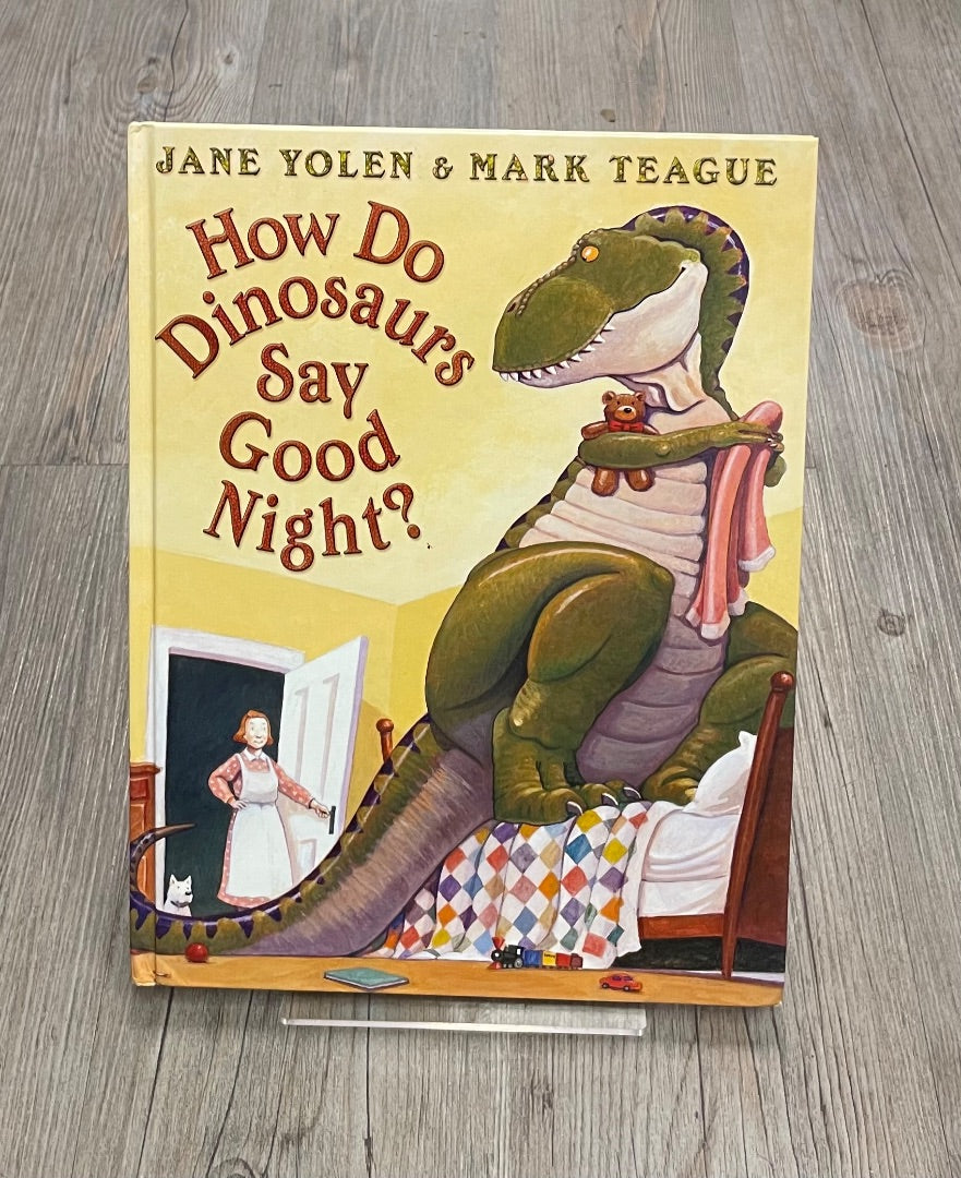 Multi Colour  How Do Dinosaurs Say Goodnight?, Hardcover