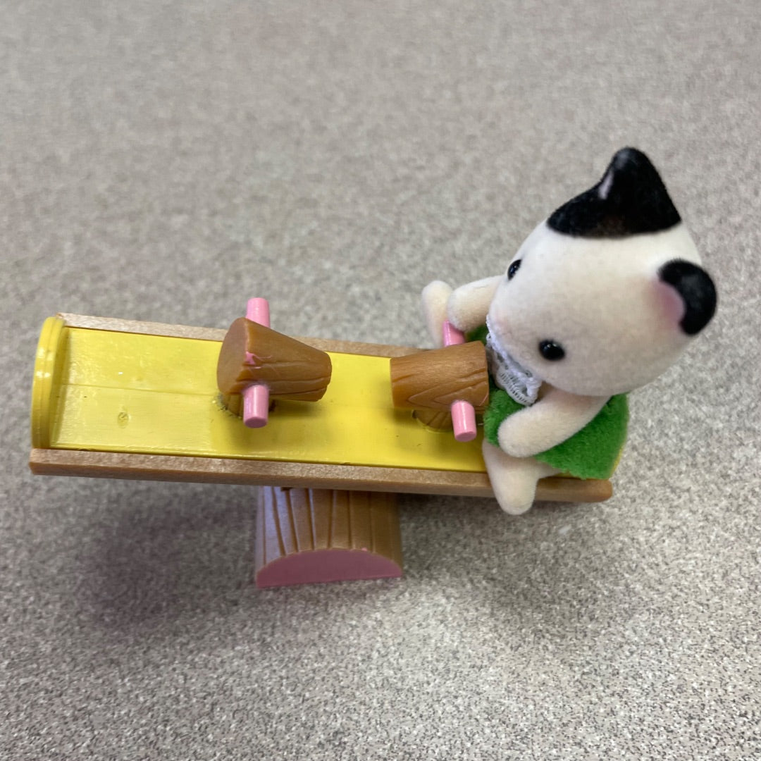 Multi Colour Calico Critters Baby House Seesaw, 3Y+
