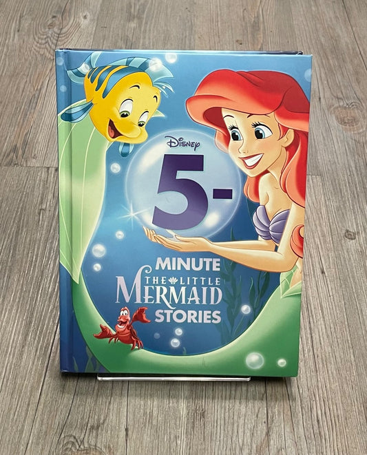 Multi Colour  5 Minute The Little Mermaid Stories, Hardcover