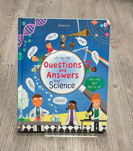 Multi Colour  Questions And Answers About Science, Hardcover