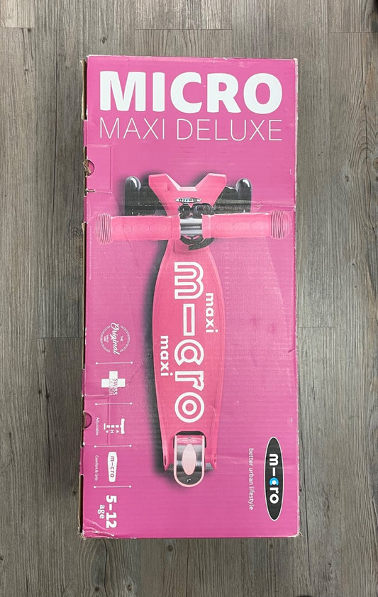 Pink MIcro Maxi Deluxe Scooter, 5-12Y