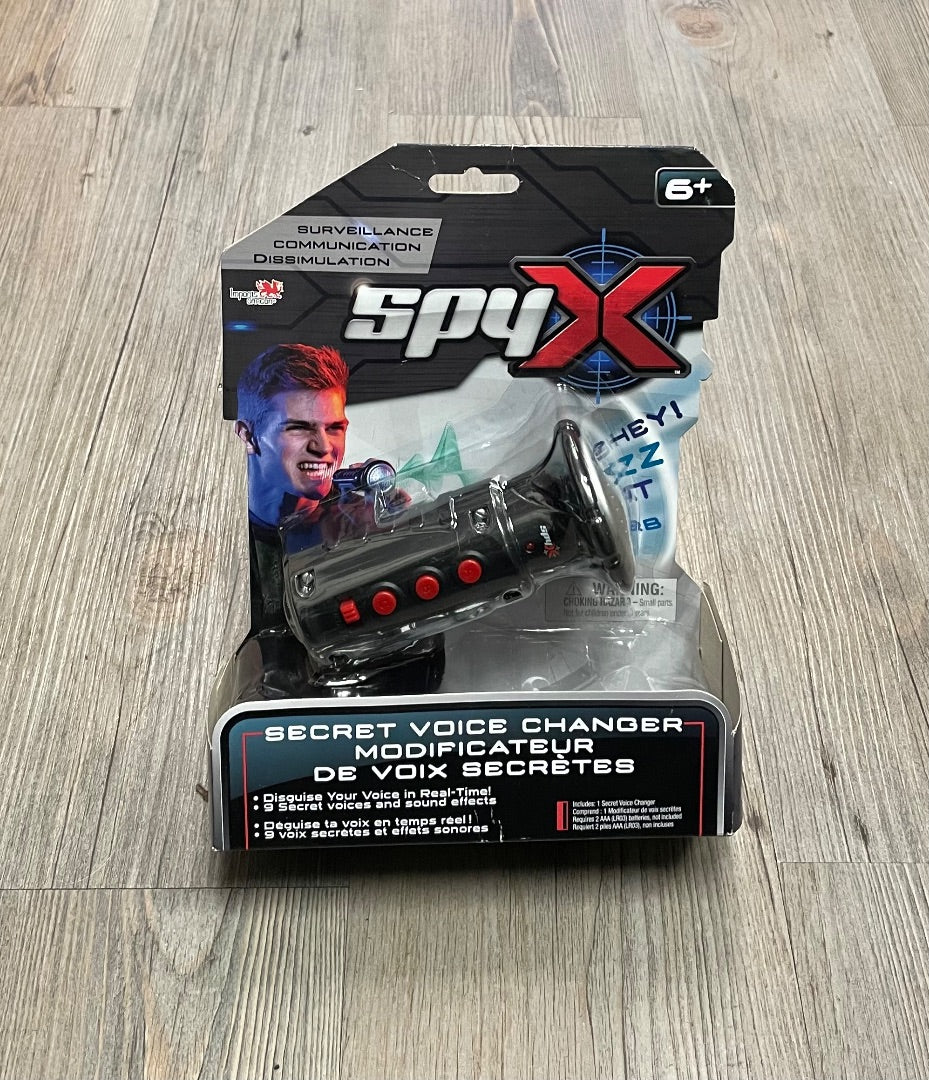 Black Spy X Secret Voice Changer, 6Y+