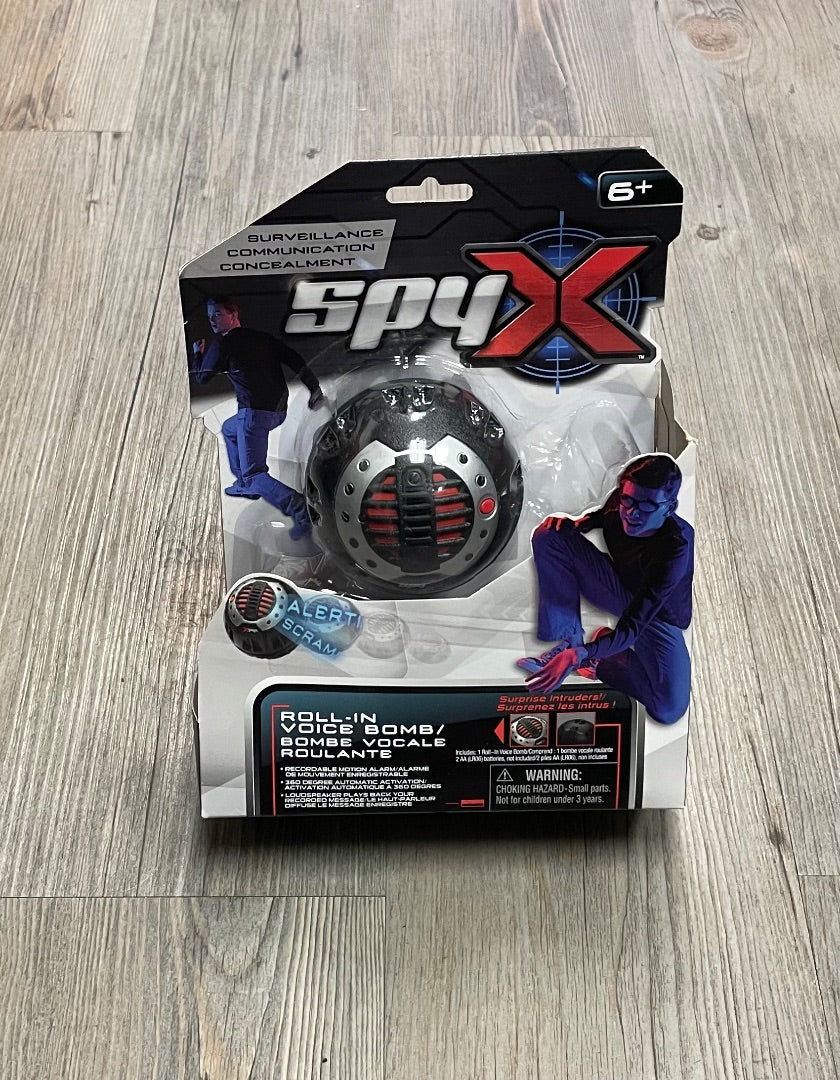 Black Spy X Roll- In Voice Bomb, 6Y+