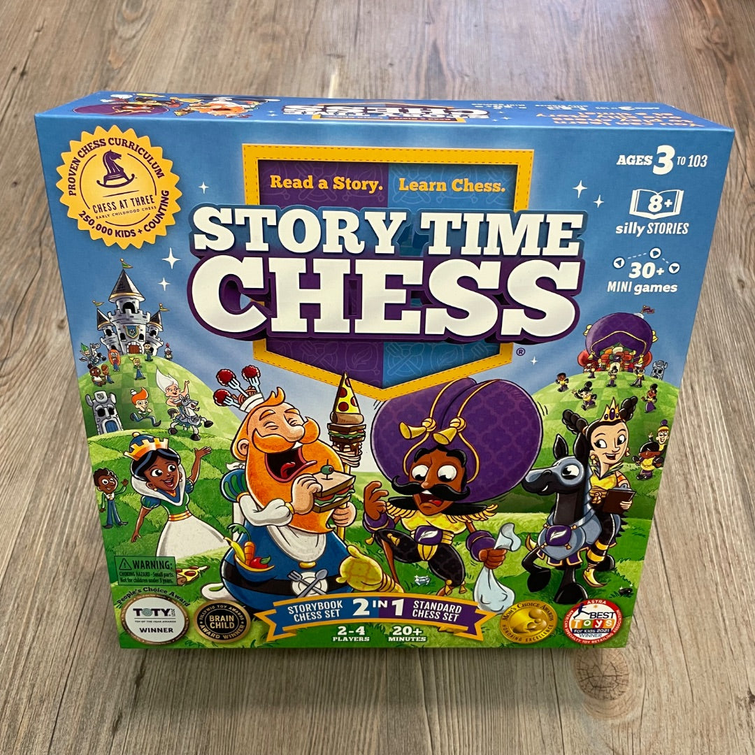 Multi Colour  Story Time Chess, Pre-owned