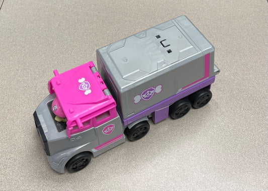 Pink Paw Patrol Skye and Truck, 2pc